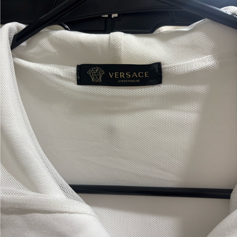 Versace Hoodie with Gold Medusa head Studs - Picture 3 of 5